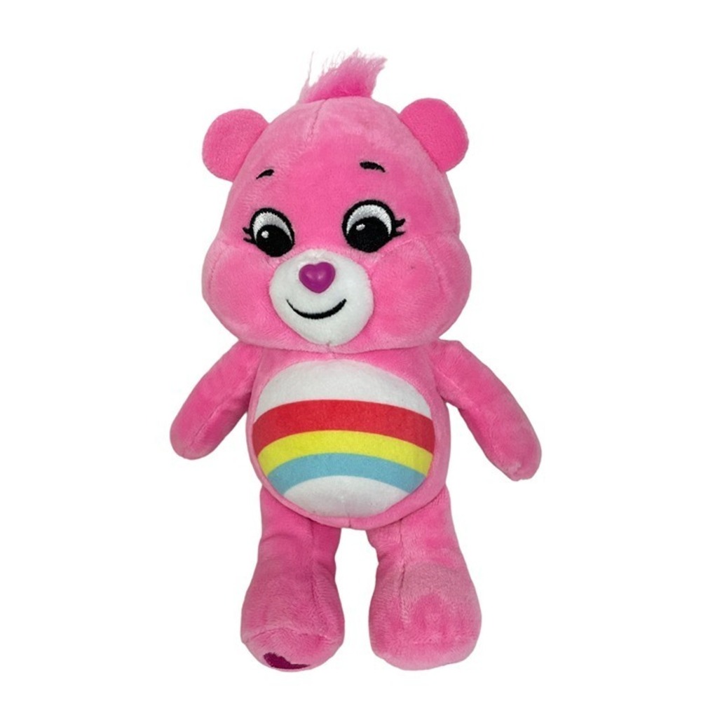 Care Bears Plush Stuffed‎ Toy Rainbow Pink 8"